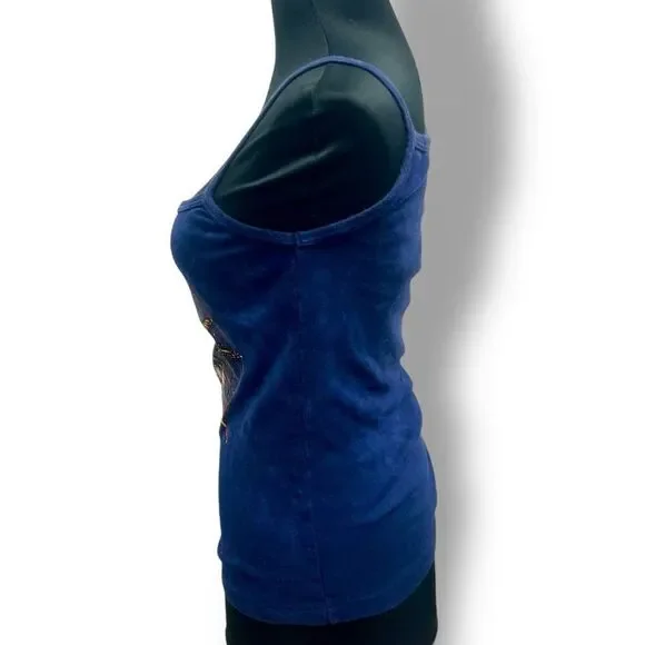 NWOT Mountain Girl x Dolls Kill for Whatnot fairy tank in blue sz S - Picture 3 of 10